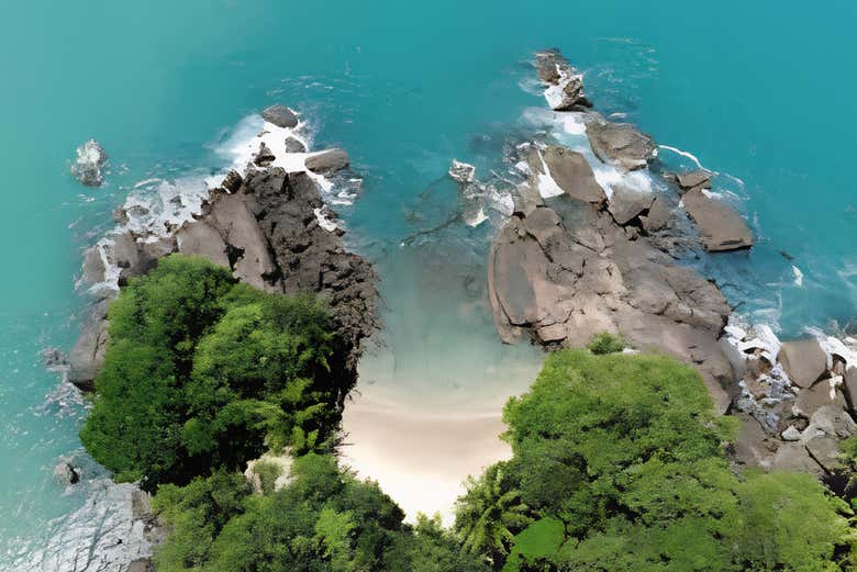 Paseo en barco por las islas del norte de Ubatuba