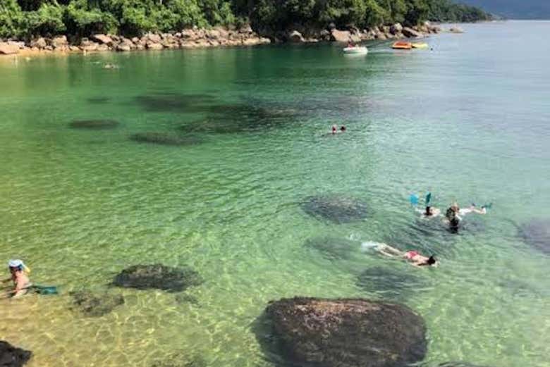 Snorkel en Ubatuba