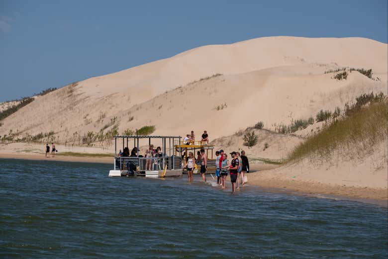 Sandboarding en las dunas de Alexandria + Paseo en barco