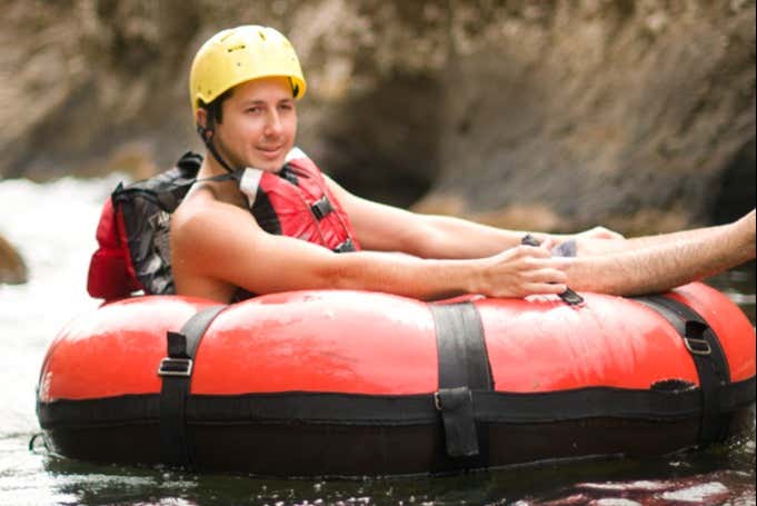 Tubing en el río Negro