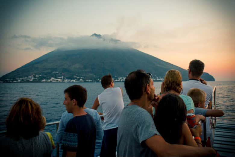 Excursión a Vulcano, Lípari y Sciara del Fuoco