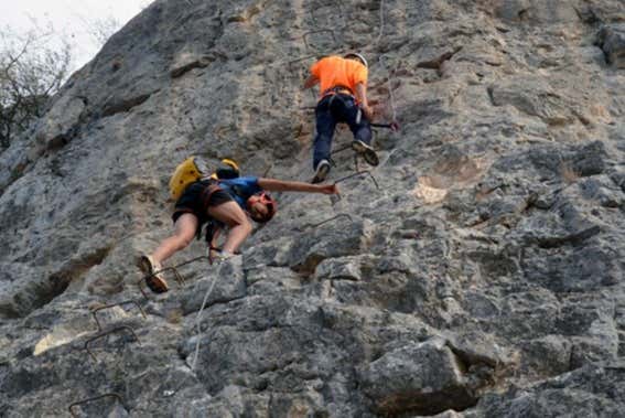 Vía ferrata de la Sierra de Gracia