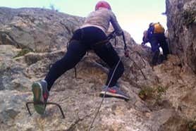 Vía ferrata de la Sierra de Gracia