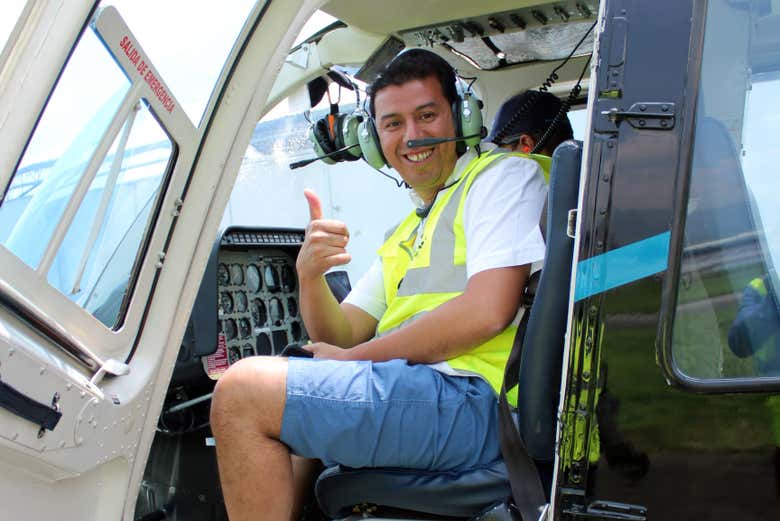 Pilotaje de avioneta en Medellín