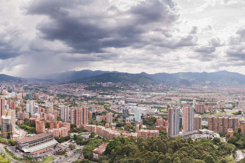 Pilotaje de avioneta en Medellín