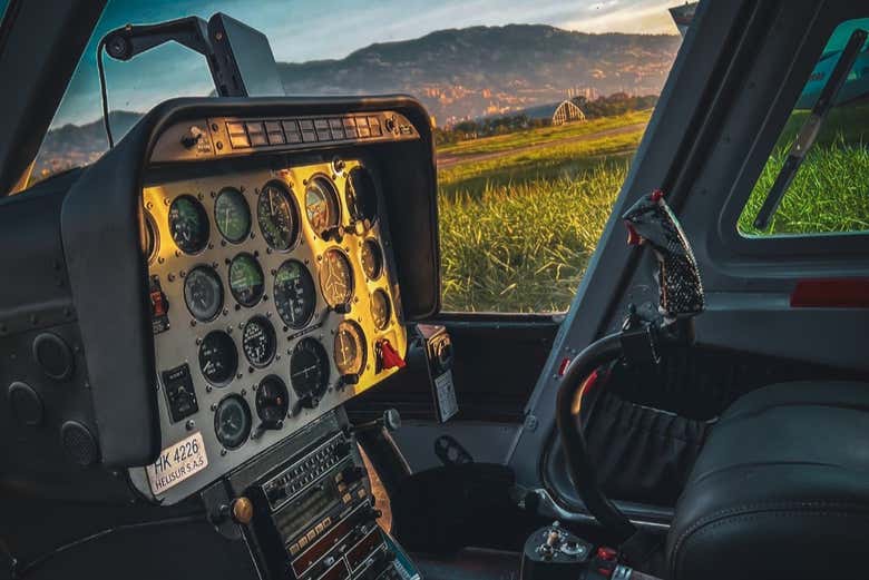 Paseo privado en helicóptero por Medellín