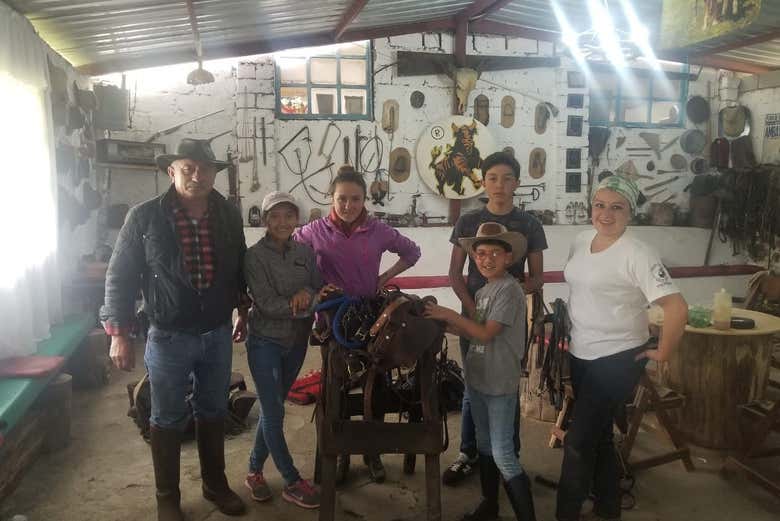Tour a caballo por los alrededores de Quero