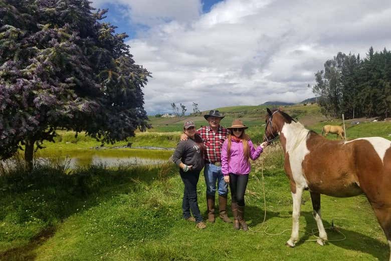 Senderismo por el bosque de Quero