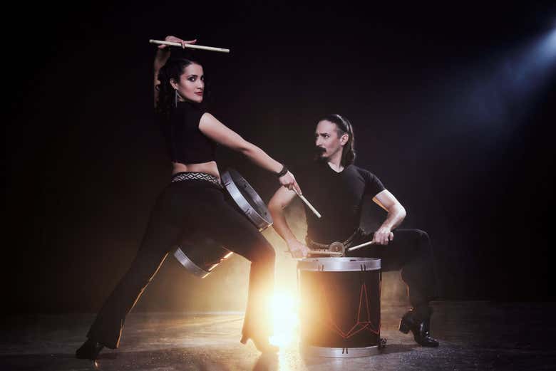 Espectáculo en Madero Tango con clase de tango