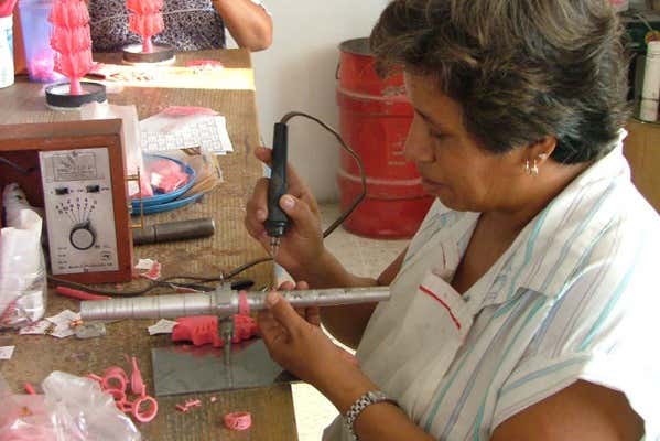 Visita a un taller de plata en Taxco