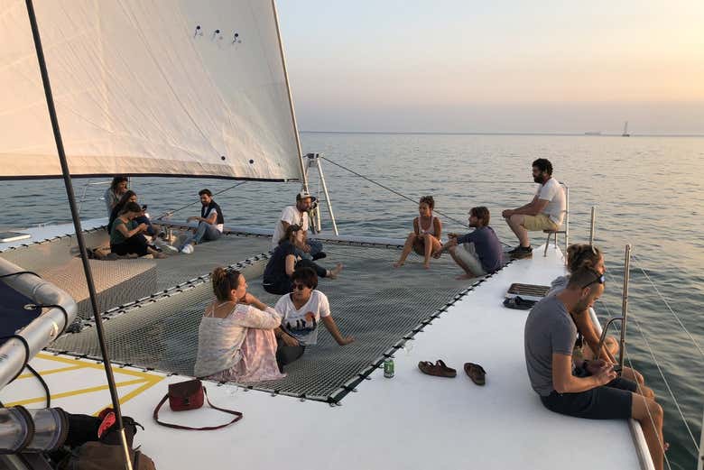 Paseo en catamarán por la costa de La Rochelle