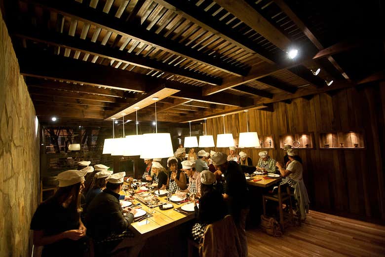 Cena en The Argentine Experience