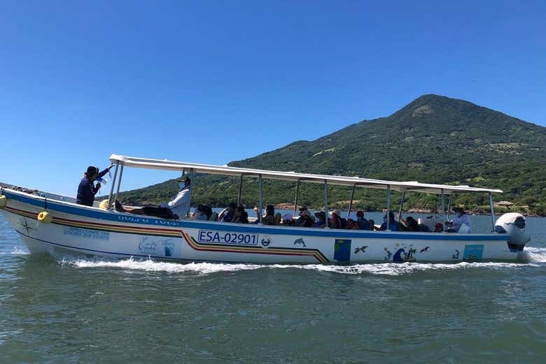Traslado hasta La Unión en lancha rápida por el Golfo de Fonseca