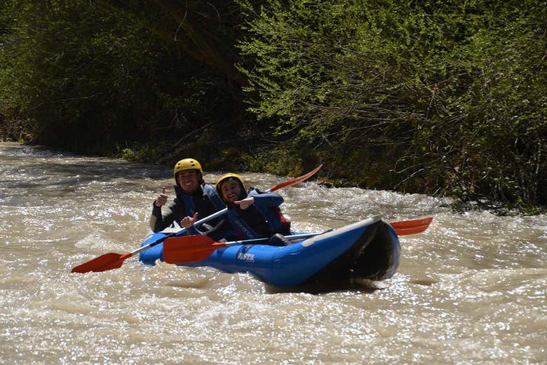Tour en kayak por el río Genil