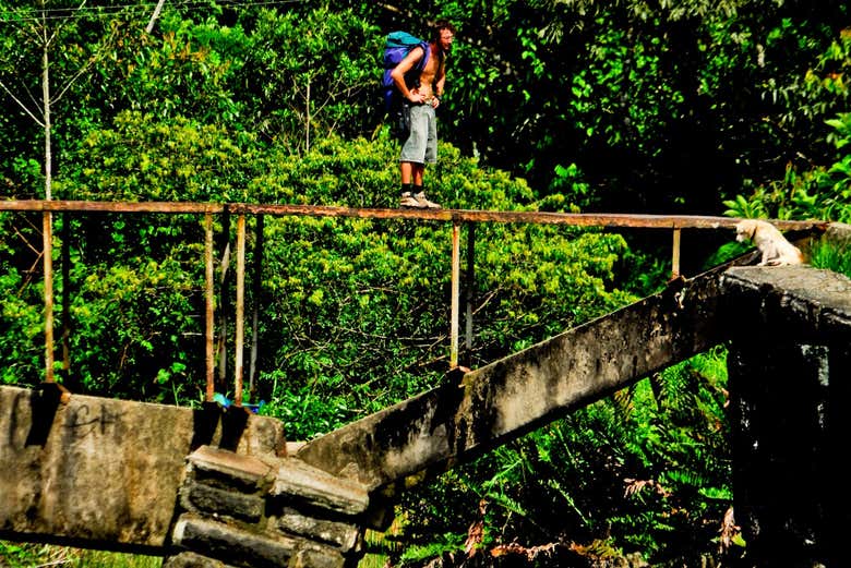Senderismo por la cascada de Torre 47