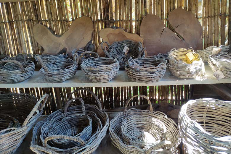 Taller de artesanía en Barichara
