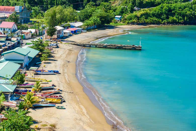 Tour por la costa oeste de Santa Lucía