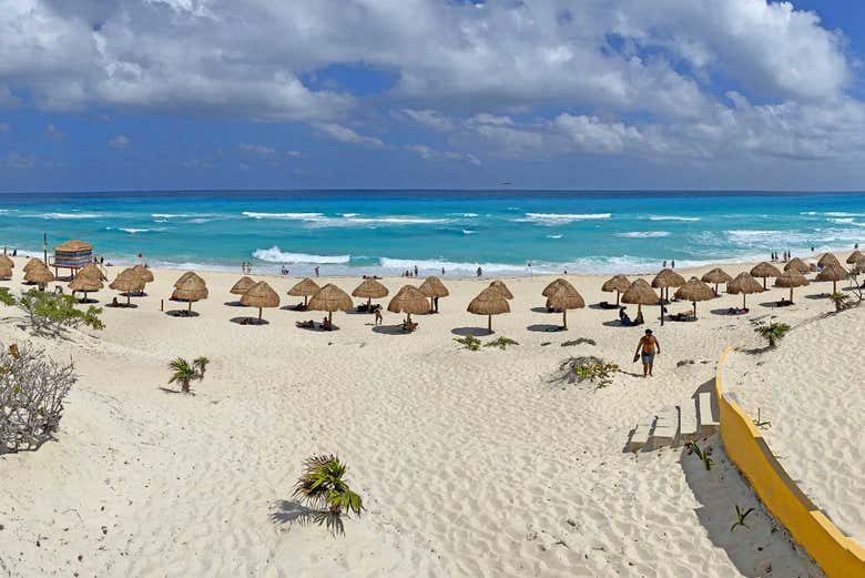 Autobús turístico de Cancún