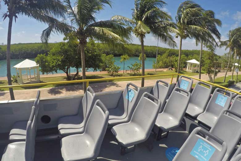 Autobús turístico de Cancún