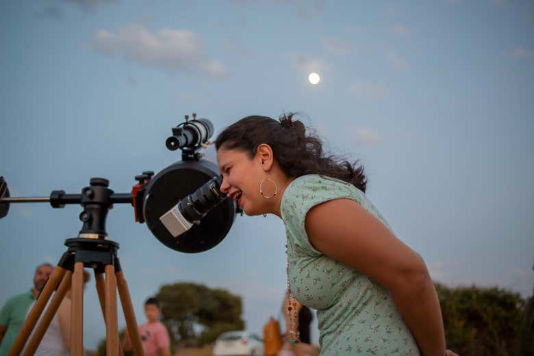 Observación de estrellas en Los Molinos