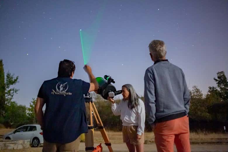 Observación de estrellas en Los Molinos