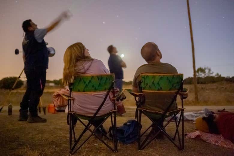 Observación de estrellas en Los Molinos