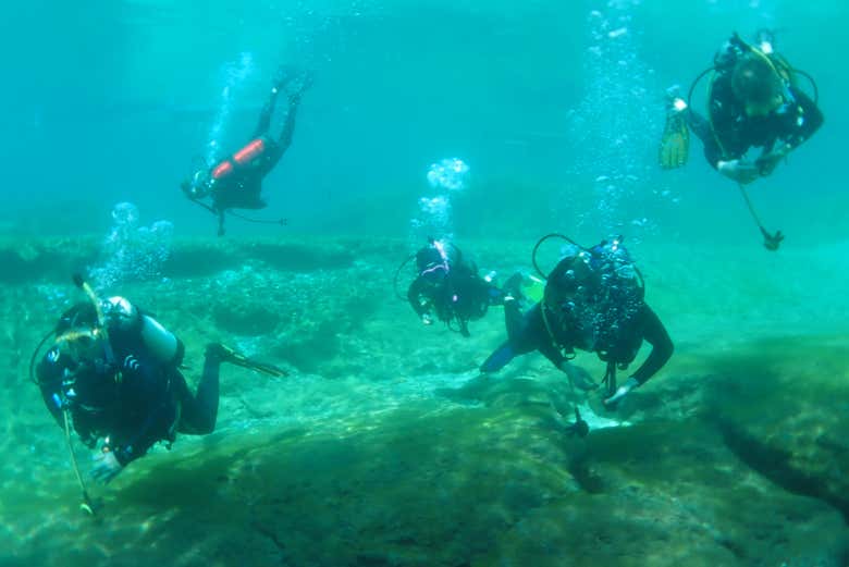 Buceo en Rainbow River
