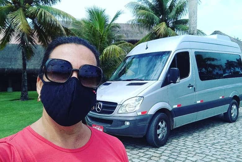 Transporte entre el aeropuerto de Porto Seguro y Caraíva o Praia do Espelho
