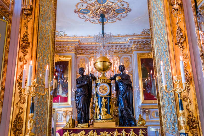Entrada a la colección permanente del Hôtel de la Marine