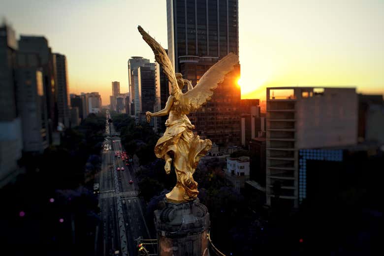 Paseo privado en helicóptero por Ciudad de México