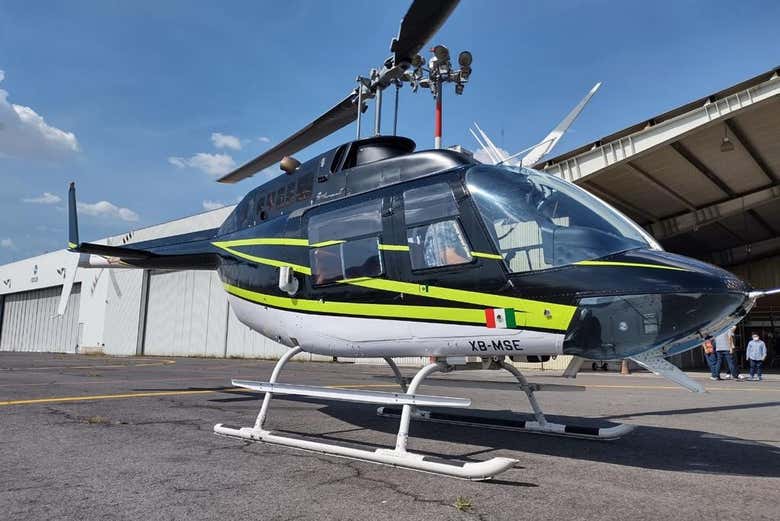 Paseo privado en helicóptero por Ciudad de México