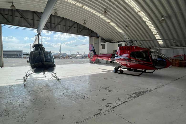 Paseo privado en helicóptero por Ciudad de México