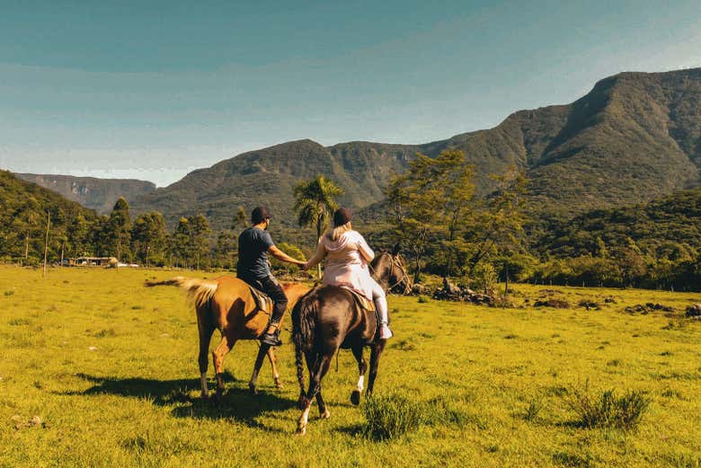 Paseo a caballo por Praia Grande