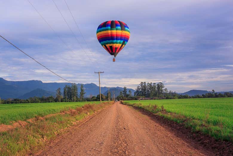 Paseo en globo por Mampituba