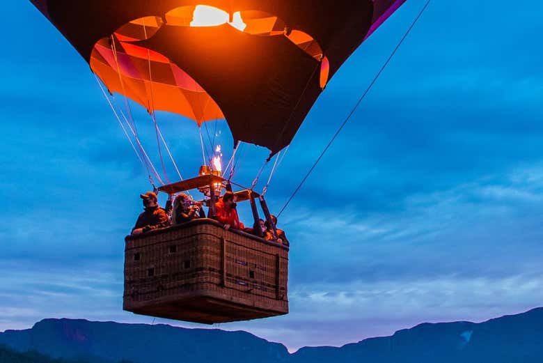 Paseo en globo por Mampituba