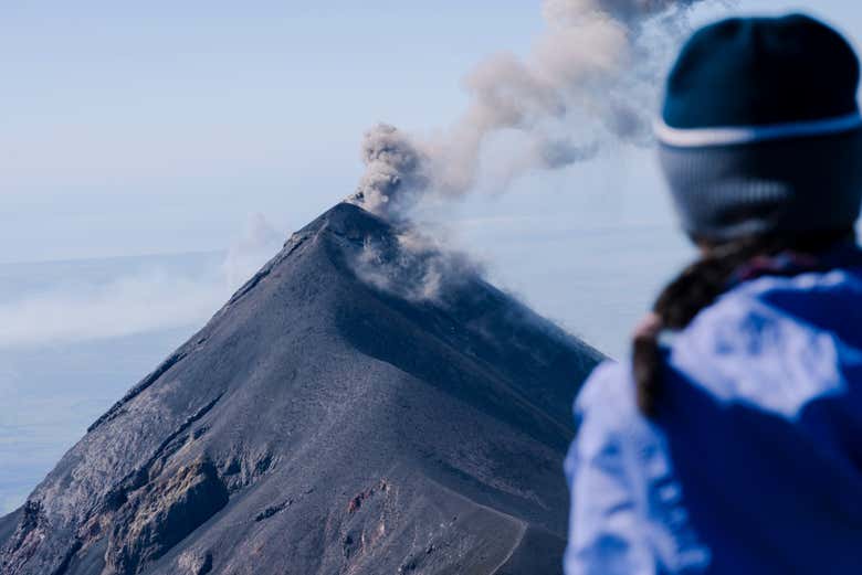 Ruta de 2 días de trekking por el volcán Acatenango