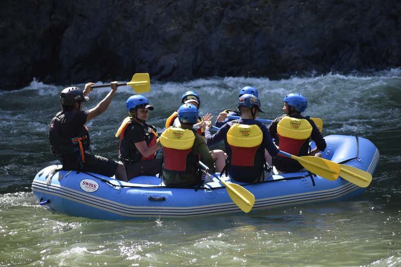 Rafting de nivel avanzado en el río Samaná