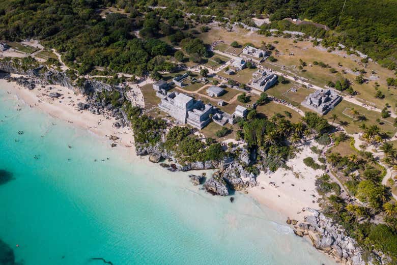 Tour por Tulum y visita a una comunidad maya