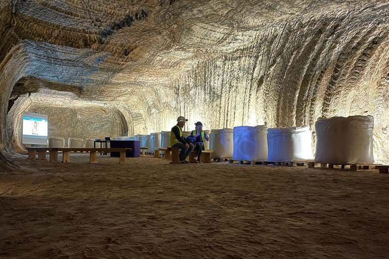 Visita guiada por la mina de sal de Loulé