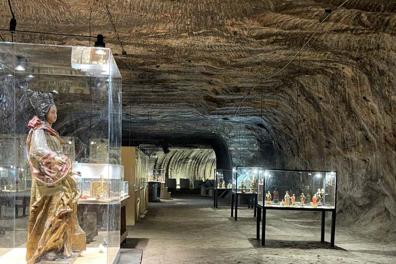 Visita a la galería de arte de la mina de sal de Loulé