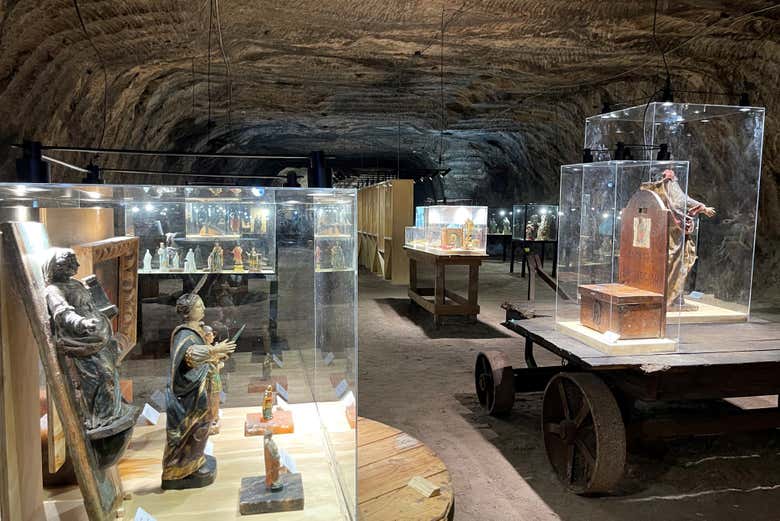 Visita a la galería de arte de la mina de sal de Loulé