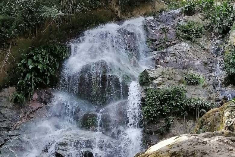 Rápel en las cascadas del río Minca - Galería 1