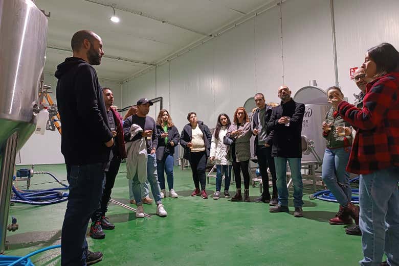 Visita a la fábrica de Cerveza Castreña