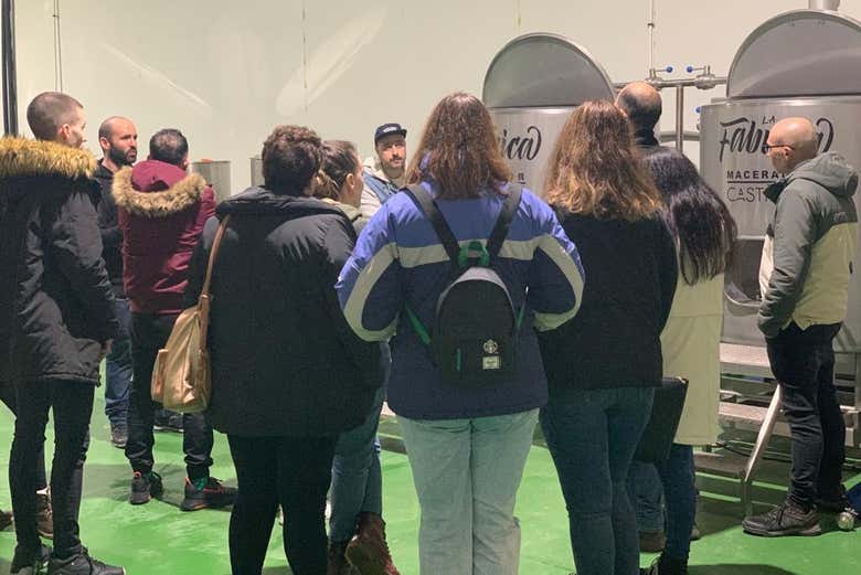 Visita a la fábrica de Cerveza Castreña