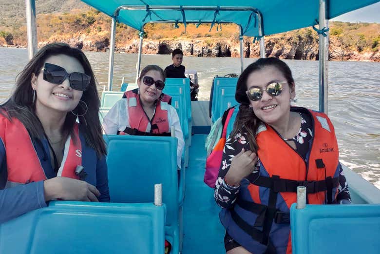 Traslado hasta Potosí en lancha rápida por el Golfo de Fonseca