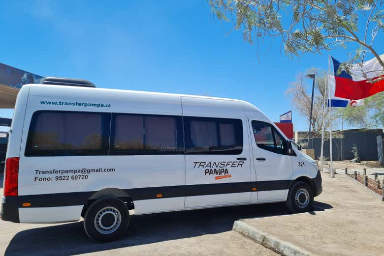 Transporte entre el aeropuerto de Calama y San Pedro de Atacama
