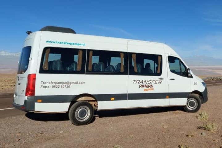 Transporte entre el aeropuerto de Calama y San Pedro de Atacama