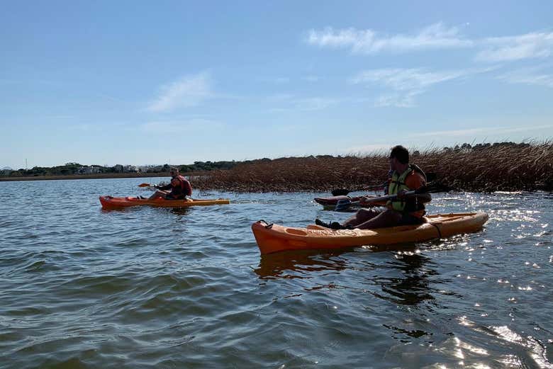 Tour en kayak por el río Tramandaí al atardecer