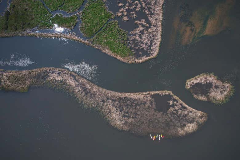 Tour en kayak por los humedales de Imbé
