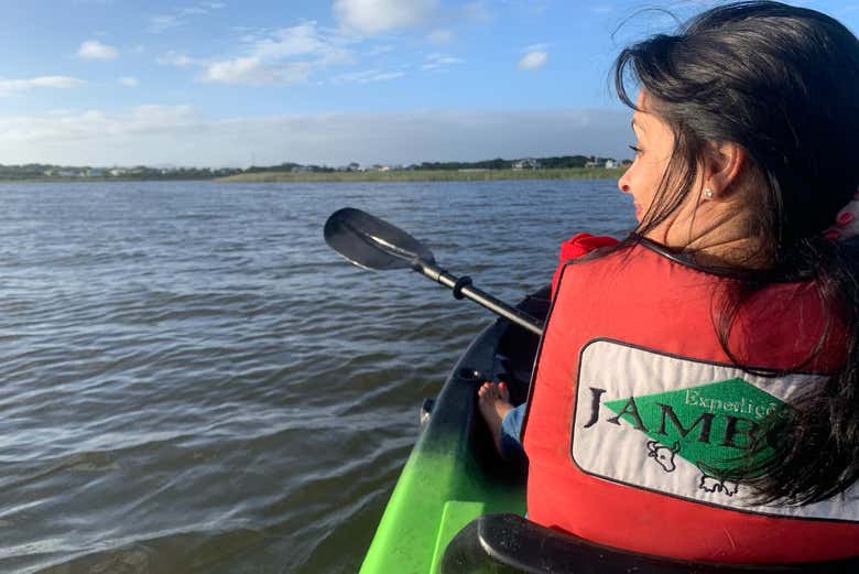 Tour en kayak por los humedales de Imbé